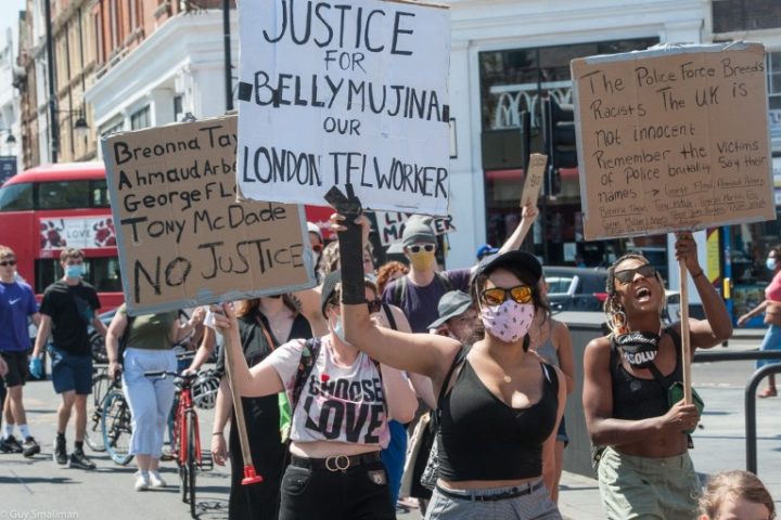 London Black Lives Matter demo