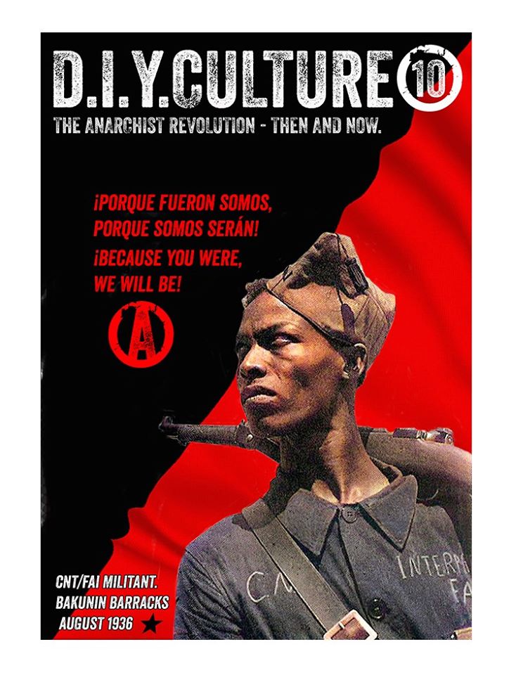 Image shows the front cover of the DIY Culture Zine