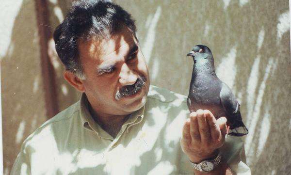 Abdullah Öcalan, leader of the Kurdistan revolutionary movement, currently imprisoned in isolation in the Turkish island prison of Imrali.