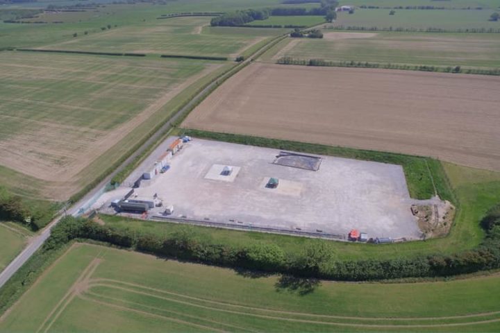The West Newton-A well site in East Yorkshire, 2020. Photo: Used with the owner’s consent