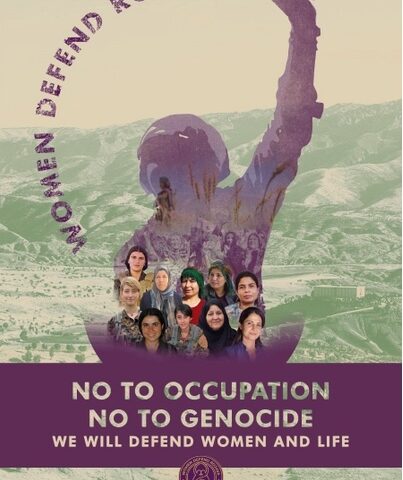 Women Defend Rojava poster